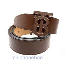 Designer Barbaroy belt fashion buckle genuine leather Belt Brown Size 95 38 Leather Buckle Italy Men