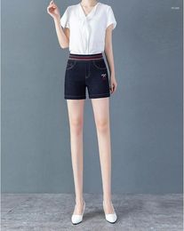 Women's Jeans Summer Office Lady Cotton Plus Size Brand Female Women Girls Stretch Denim Shorts