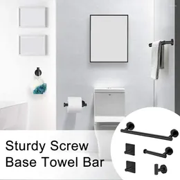 Shower Curtains Screw Assembled Towel Bar Premium Stainless Steel Bathroom Organiser Set Roll Paper Holder Coat Hat Hook For Modern