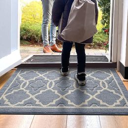 Carpets DEXI Door Mats Outdoor Indoor Dirt Trapper Mat Non Slip Doormat For Entrance Home Carpet Floor Entry Rug