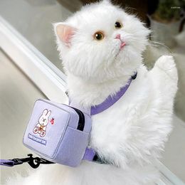 Cat Carriers Pet Traction Rope To Prevent Break Free Universal Vest Chest Strap Walking Dog Chain