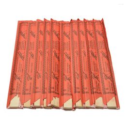 Disposable Flatware 10 Pairs Chinese Bamboo Chopstis Kari-Out 9" Long Individually Wrapped Chop Stis On Sale