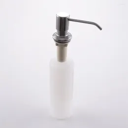 Liquid Soap Dispenser Brushed Nickel Kitchen Sink Lotion/Soap With 18-8 Stainless Steel Pump And PP Bottle