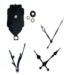 Wall Clocks 10pcs Reloj De Pared Silent Quartz Clock Movement Pendulum With Needles Repair Accessories High Quality Hanging2881634