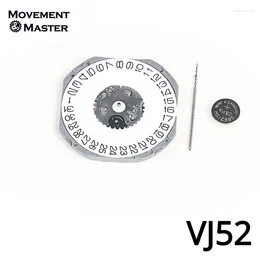 Watch Repair Kits Japan VJ52 Movement VJ52B Quartz Three Hands Date At 3/6 Replacement Parts