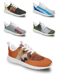 Gai Men Casual Scarpe Trainer triplo bianco nero rosso giallo blu verde blu sneaker rosa viola