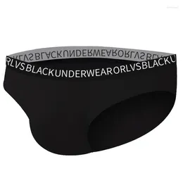 Underpants Men's Underwear Solid Colour Low Waist Fashion Sexy Briefs Modal Simple Comfort