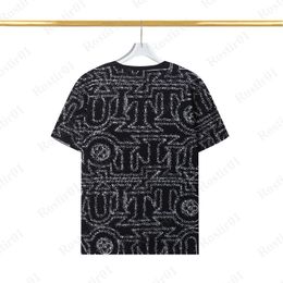 Designer Louiseviution Men Shirt Womens Tshirts With Star Letters Luxury Tees Print Shorts Sleeve Clothes Graphic Tee Shirt 676