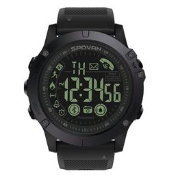 Spovan IP67 Waterproof Intelligent Android iOS Smartwatch Round Custom Sport Men Fiess Health Smart Watches ddmy3c