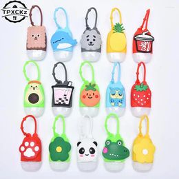 Liquid Soap Dispenser Cute Cartoon Plastic Bath Baby Shower Hand Sanitizer Bottle Travel Holder 30ml 1PC