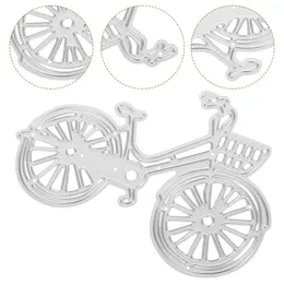 Storage Bottles Bicycle Shaped Cutting Dies Po Moulds Stamps DIY Bike Decor Metal Card Making