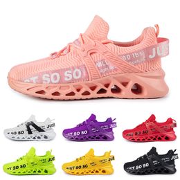 GAI running shoes for men women Black White Green Blue Reds Yellow Orange Pink Purple breathable outdoor sneaker sport trainers