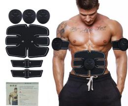 Health Gadgets Electric Ems Stimulator Abdominal Trainer Muscle Toner Abdominal Arm Muscles Abs Body Pad Sculpting Exercise Machin3388549