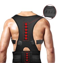 Adjustable Orthopaedic Back Posture Support Braces Belt Corrector Posture Corrector de postura Shoulder Support Belt7169905