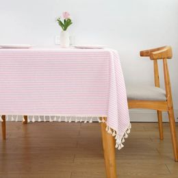 Table Cloth Simple Northern Europe Ins Tablecloth Cotton Linen Coffee Small Fresh Long Square Lace