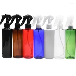 Storage Bottles 250ML Plastic Perfume Spray Bottle With White Black Trigger 8.5oz Cosmetic For House Cleaning Skin Care