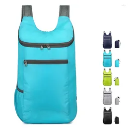 Backpack Portable Foldable Large Capacity Waterproof Outdoor Fitness Sports Climbing Cycling Hiking Knapsack Travel