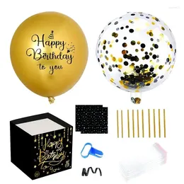 Gift Wrap Money Pull Box For Cash Balloon Birthday Happy Set Out Decorations Girlfriend Women