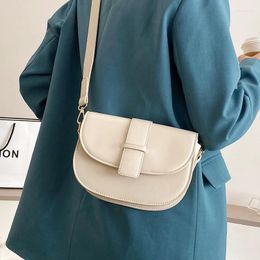 Shoulder Bags Original Brand High-end Handbags 2024 Fashion Messenger Bag Saddle Underarm Dual-use