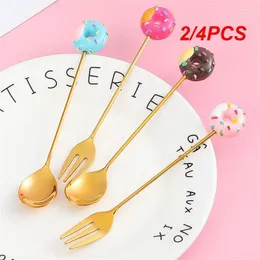 Spoons 2/4PCS Candy Scoop 430 Stainless Cute And Full Of Fun Functional Practical Creative Design Comfortable Grip