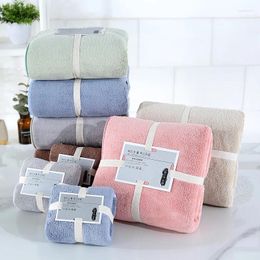 Towel 2pcs/set Super Absorption Bath Face Room Sets Beach Set Soft