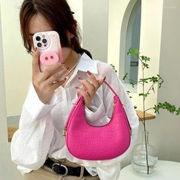 Waist Bags Fashion Alligator Pattern Shoulder For Women Small Handle Underarm Bag Clutch Luxury Pu Leather Female Handbag With Purse