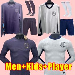 Englands Long sleeve 2024 2025 KANE STERLING soccer jerseys 24 25 RASHFORD SANCHO GREALISH MOUNT SAKA football shirt ENGlANDS FODEN full kits fans player kids child