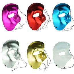 MENS The Phantom Opera Party di Half Mardi Gras Masquerade Mask Xmas Halloween Grand Event Veneziano Costume Face Masks Right Masks Aullts S