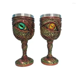 Mugs Creative Europe And The United States Retro Flying Dragon's Eye Wine Glass Goblet Beer Mug