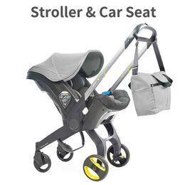 Strollers# Baby stroller seat safety car lightweight 3-in-1 travel system H240514