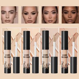Hellokiss concealer to cover facial spots, acne marks, black eye circles, brighten three-dimensional Moisturising concealer