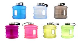 2 2l Large Capacity Plastic Water Bottles Outdoor Sports Gym Fitness Training Camping Running Workout Water Bottle3240356