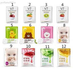 BIOAQUA Red Pomegranate Mask Fruits animals mascara facial mask treatment sheet masks korean cosmetics acne tony moly peels skin care Pilate d9cc