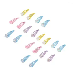 Dog Apparel Pet Hair Clips Lightweight Flower Barrettes Multiple Colours Cute Compact For Daily Cat Party