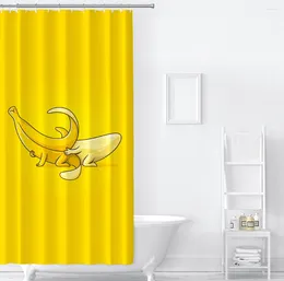 Shower Curtains Vlyzn Tapestry Banana Ins Simple Customization Home Garden Household Merchandise Bathroom Products Waterproof