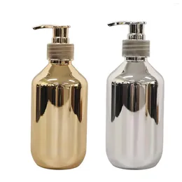Liquid Soap Dispenser Refillable Pump Bottles Empty With Shampoo Bottle For Laundry Bathroom Toilet Office Home