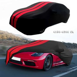 Car Covers Universal Car Covers Stretch Cloth Special Car Clothing Auto Cover Indoor Dust Sun Protection Exterior Accessories For Porsche T240509