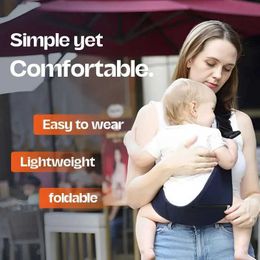 Carriers Slings Backpacks Infant Carrying Bag Waist Stool Strap Adjustable Toddler Sling Wrap Newborn Accessories Baby Carrier Facing Ergonomic Kangaroo Y240514