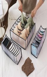 3PCSSet Underwear Bra Organiser Storage Box Cabinet Closet Drawer Organisers For Panties Socks Rangement XBJK21043384147