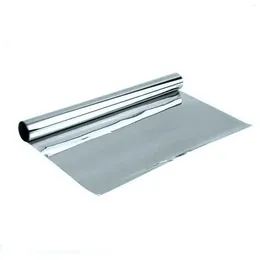 Window Stickers Office Mirror Heat Control Film One Way Tint Privacy Protection Daytime Reflective Silver Grey Sun Blocking Self Adhesive