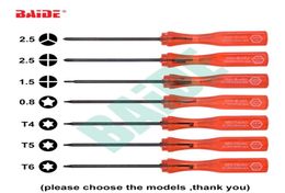 Red 360 Screwdriver Tri Wing 25 Y 15 Phillips 08 Pentalobe T4 T5 T6 Screw Driver Key 360 pcslot3185583