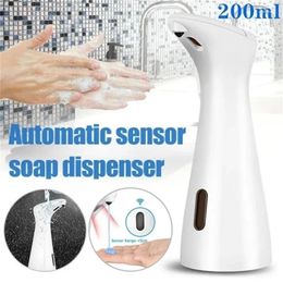 Liquid Soap Dispenser Automatic Bathroom Kitchen Touchless Hand Wash Sensor Plastic Shower Gel Shampoo