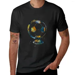 Men's Tank Tops Soccer Ball Globe T-Shirt Sweat Quick-drying Kawaii Clothes Plain T Shirts Men