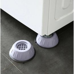 Bath Mats 4PCS Anti Slip Rubber Legs Slipstop Silent Skid Raiser Mat Washing Machine Support Vibration Feet Pads Dampers Foot