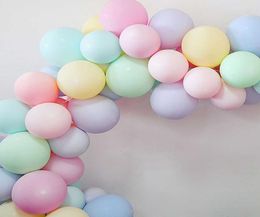 Unicorn Party 10inch Macaron Colour Latex Balloon Wedding Decoration Baby Birthday Party Valentine039s Day Decor Balloon Y06221521444