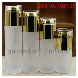 A Variety of Capacity Empty Cosmetics Packaging Container,Women's Personal Care Frosted Glass Essence Lotion Spray Bottlegood pack Jvsh