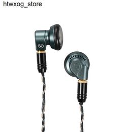 Headphones Earphones Yincrow Rhino Metal HIFI Flat-Head Earphone Monitor 14.6mm Dynamic Driver Bass DJ Earbud IEM Detachable MMCX Cable Earplug S24514 S24514