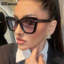 Sunglasses 54420 Sunglasses Men Women Popular Sun Glasses Ladies Black Eyeglasses Driver Goggles Uv400 Gradient Lens Y240513