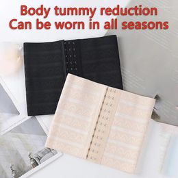 Waist Support Women Trainer Slimming Sheath Postpartum Flat Belly Girdle Body Shapewear Wrap Belt Corset For Tummy Control