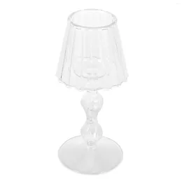 Candle Holders Crystal Glass Candlestick Tea Light Stand Holder Housewarming Gift